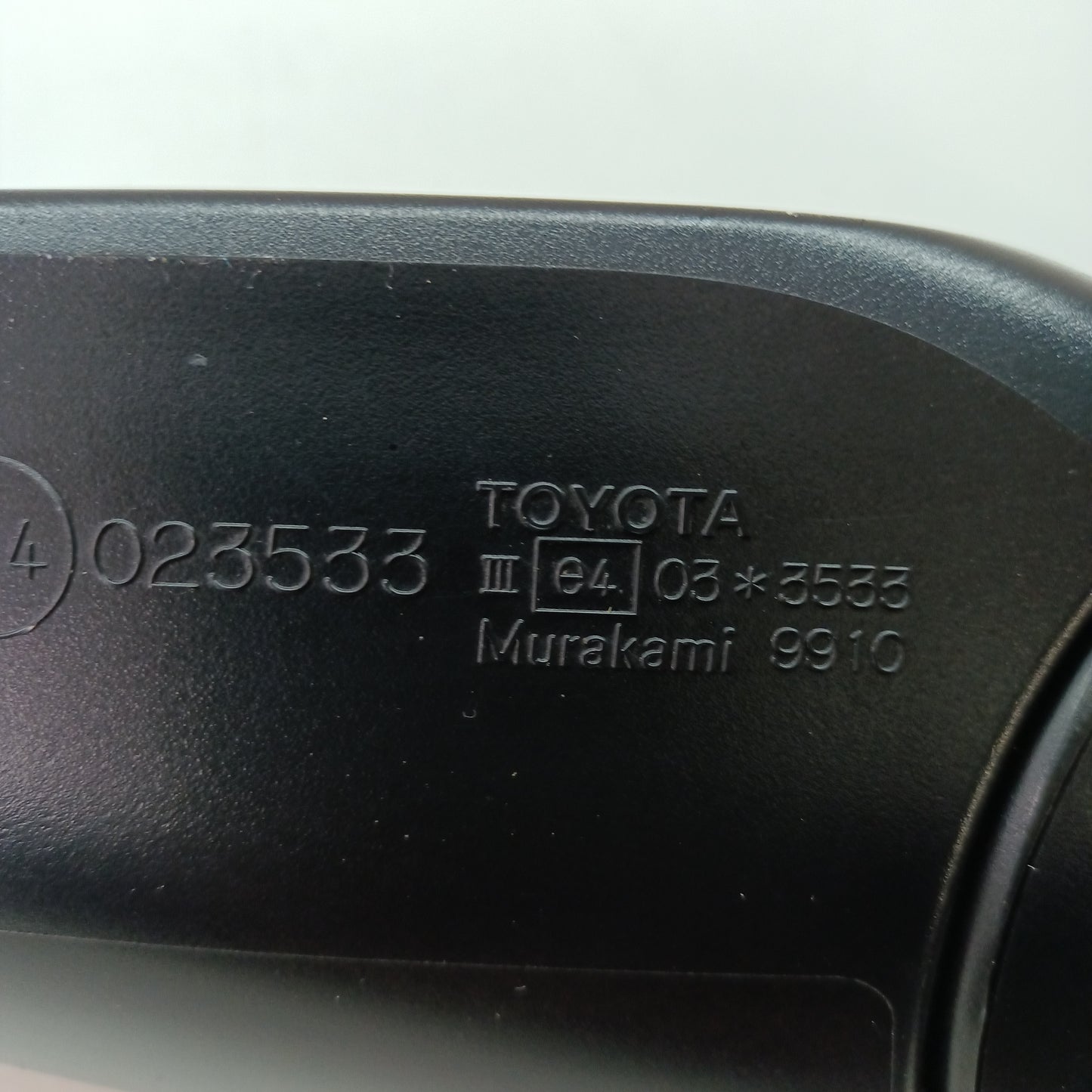 Toyota Corolla Door Mirror Left Side ZRE182R 2012 2013 2014 2015 2016 2017 2018