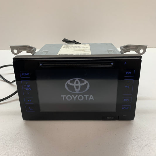 Toyota Corolla SAT NAV Stereo Head Unit 86100-12750 ZRE182R 2015 2016 2017 2018