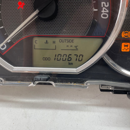 Toyota Corolla Hatchback Instrument Cluster ZRE182R 2012 2013 2014 2015 100670km