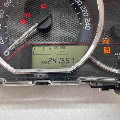 Toyota Corolla Hatchback Instrument Cluster ZRE182R 2012 2013 2014 2015 241557km