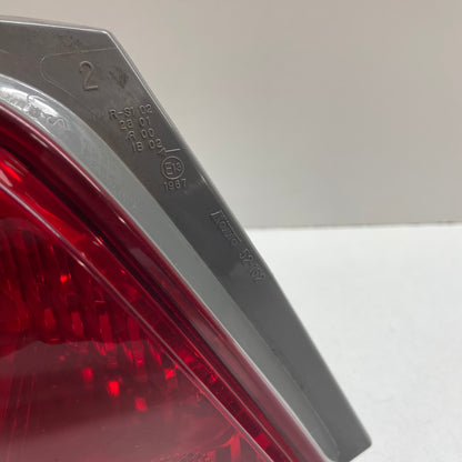 Toyota Yaris Sedan Tail Light Left Side 2007 2008 2009 2010 2011 2012 2013 2014