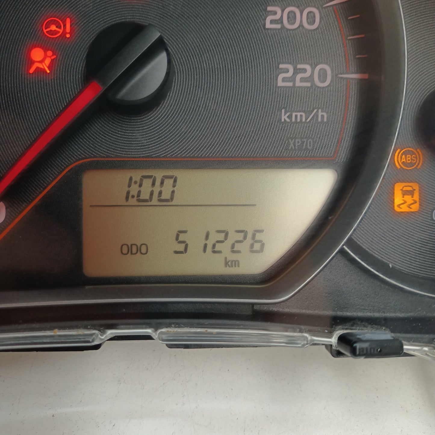 Toyota Yaris Hatchback Instrument Cluster NCP13# 2011 2012 2013 2014 51226 km