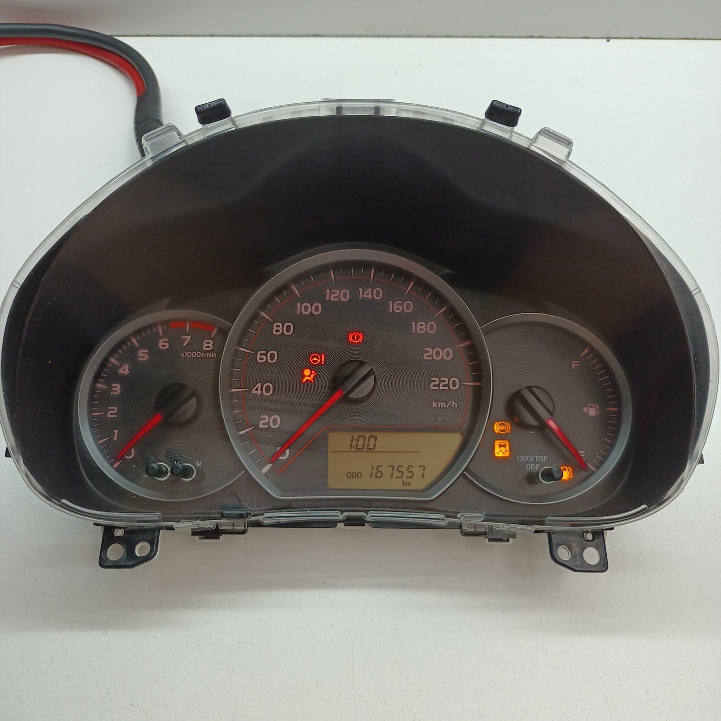Toyota Yaris Hatchback Instrument Cluster NCP13# 2011 2012 2013 2014 167557 km