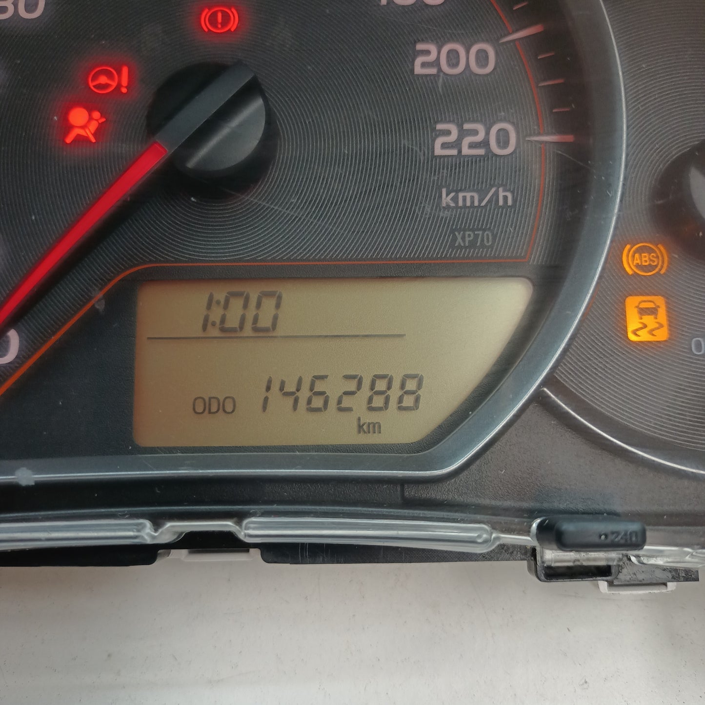 Toyota Yaris Hatchback Instrument Cluster NCP13# 2011 2012 2013 2014 146288 km