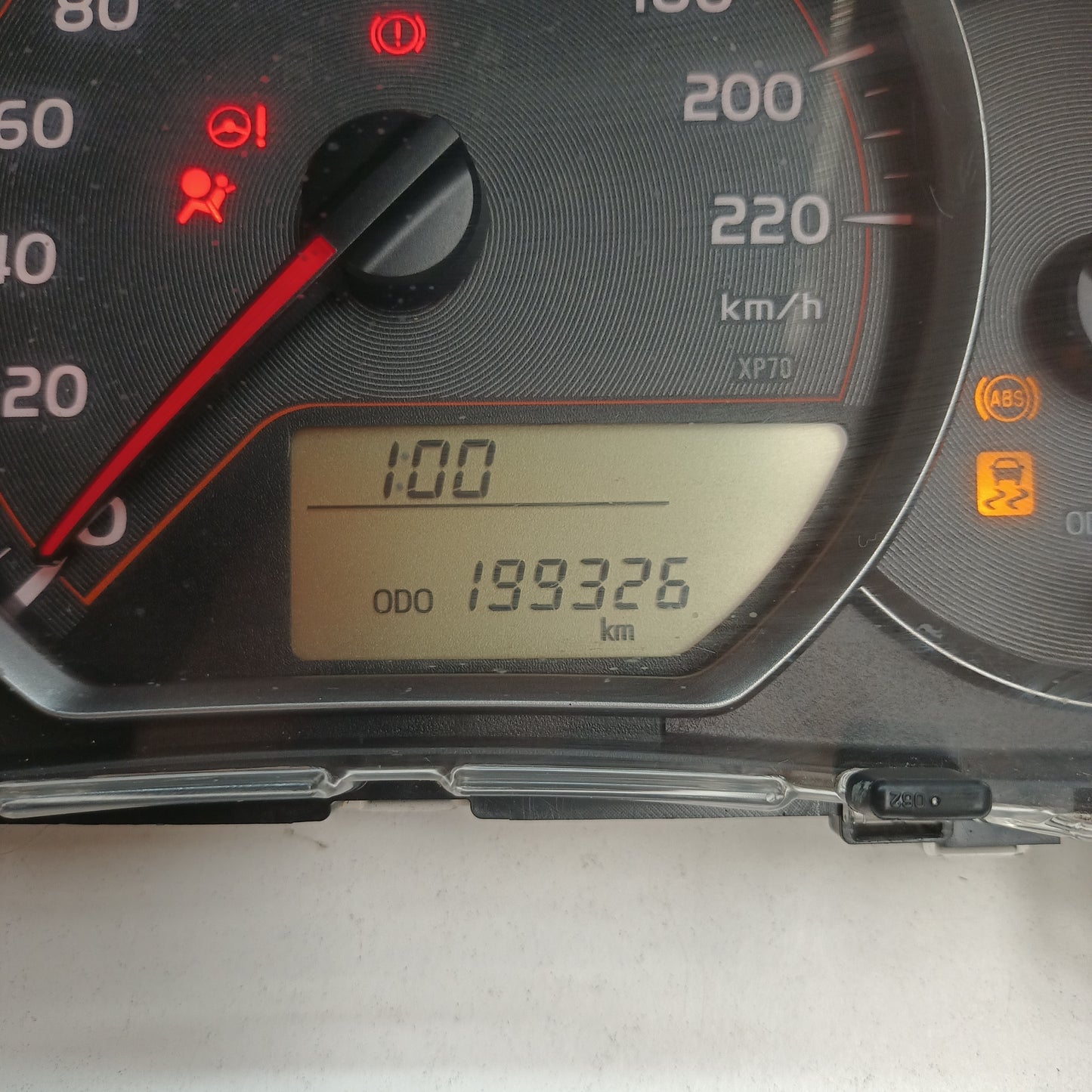 Toyota Yaris Hatchback Instrument Cluster NCP13# 2011 2012 2013 2014 199326 km