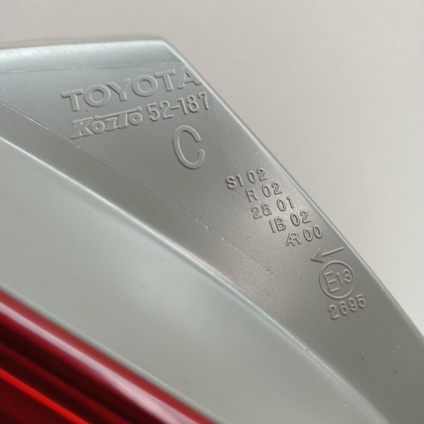 Toyota Yaris Hatchback Tail Light Left Hand Side NCP9# 2008 2009 2010 2011