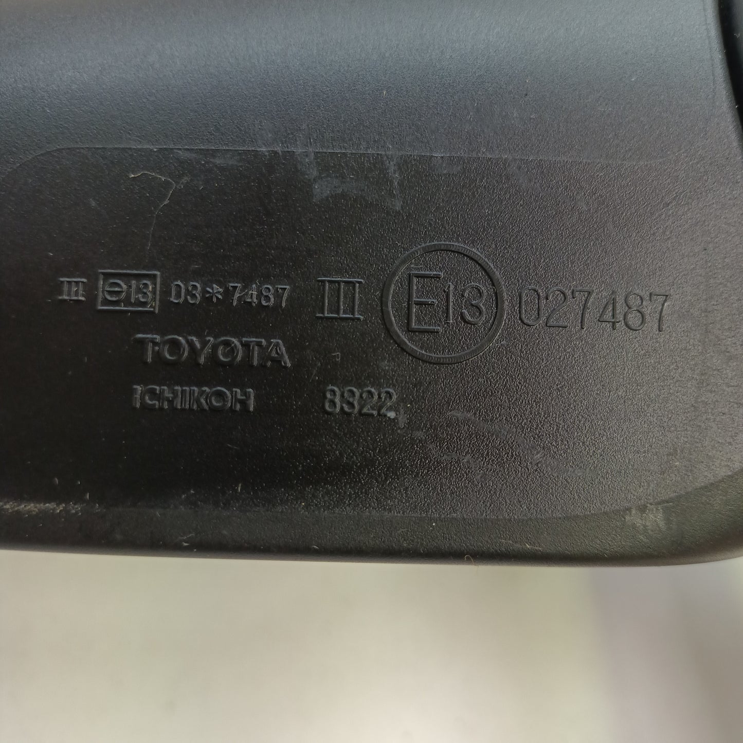 Toyota Yaris Hatchback Door Mirror Right Side 2012 2013 2014 2015 2016 2017 2018