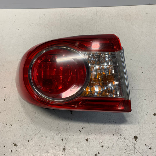 Toyota Corolla Sedan Tail Light Left Hand Side ZRE152R 2010 2011 2012 2013